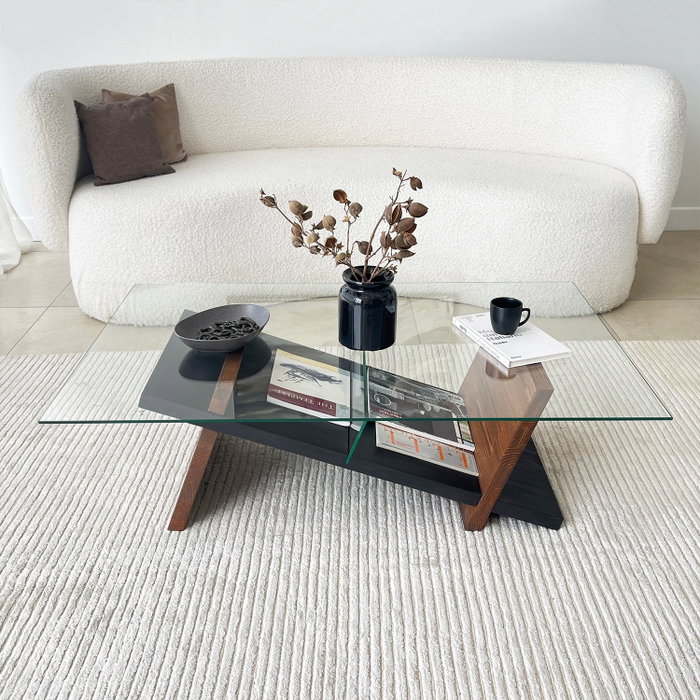 Hanah Home Livello - Black, Chesnut